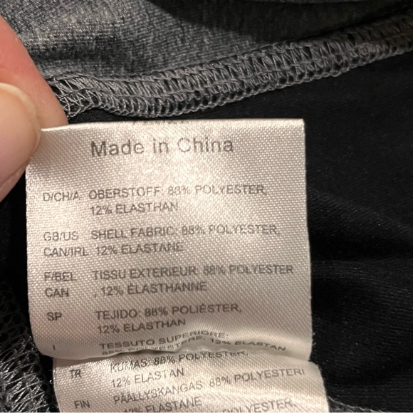 Killtec Gray Quarter Zip Pullover Top Men’s Size Large - Picture 6 of 6